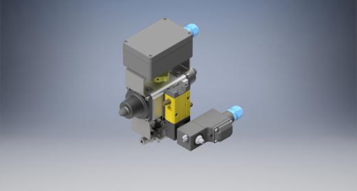 带气动执行器和3-2通阀的2通球阀缩略图